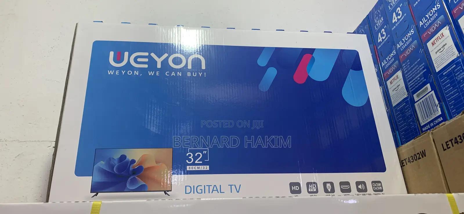 Weyon 32” Digital Satellite Tv