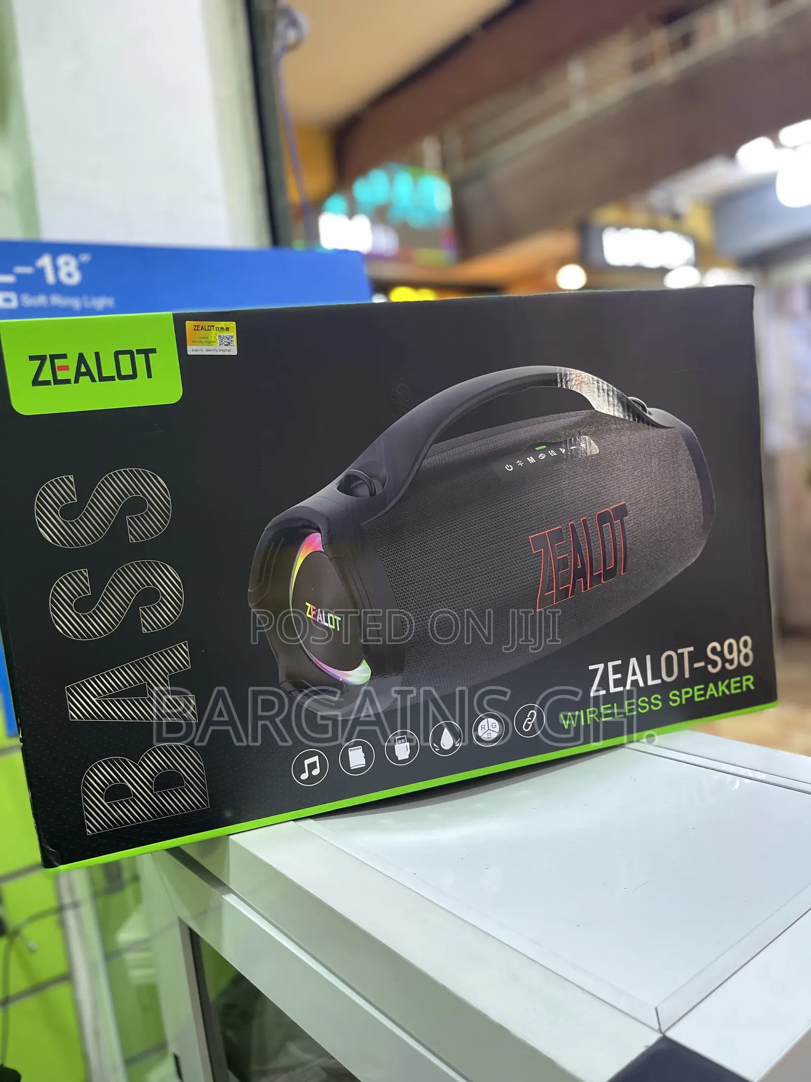 Zealot S98 Super Bass Party Boombox