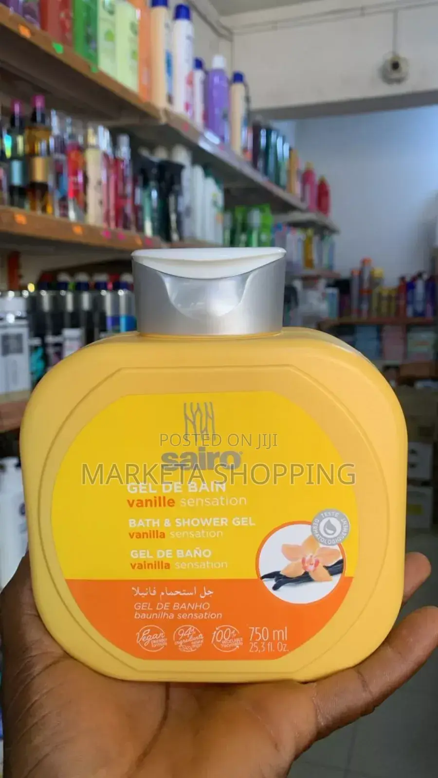 Sairo Shower Gel Vanilla Sensation 750ml