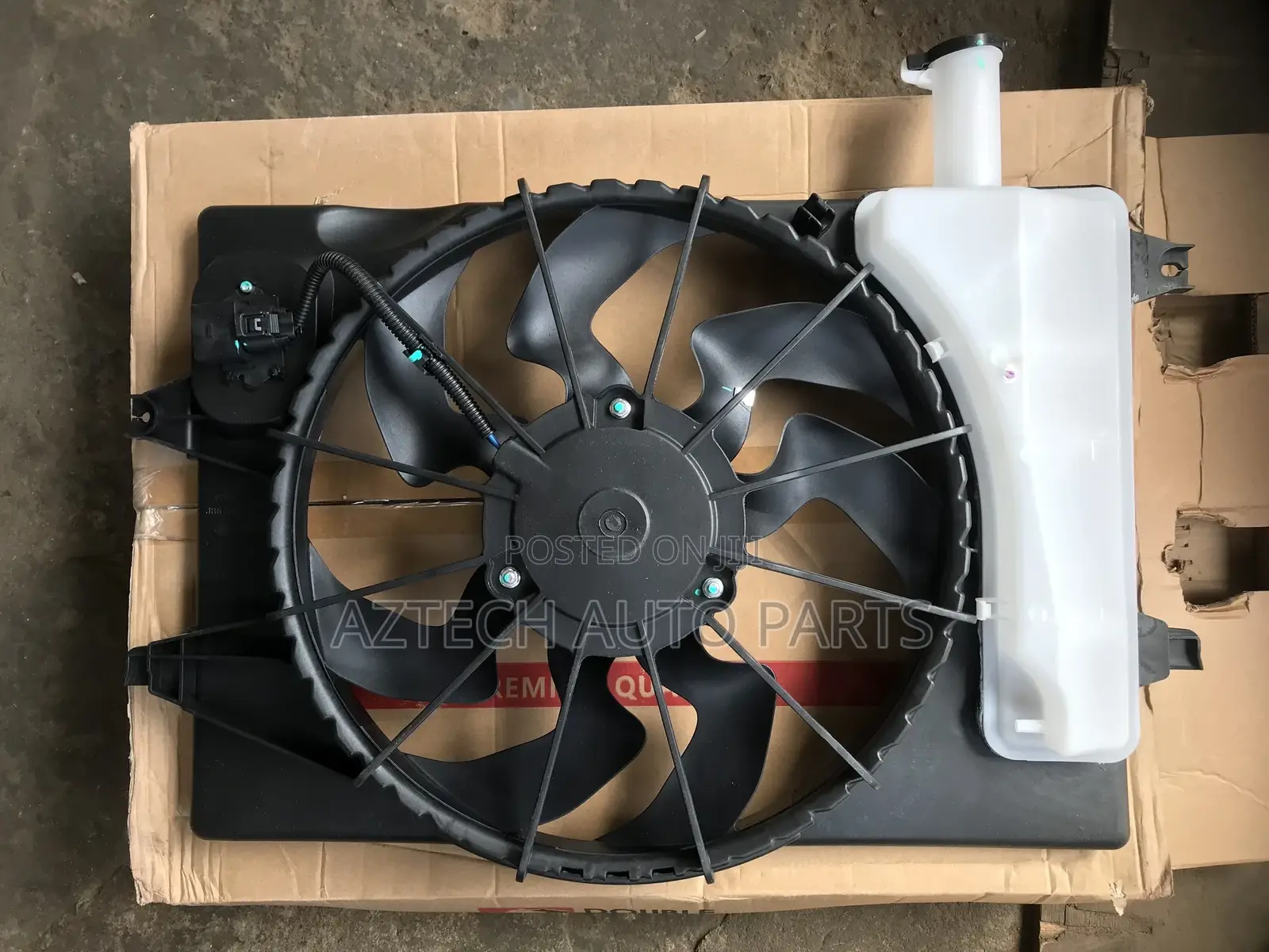 Hyundai Elantra 2017,2018 Complete Radiator Fan