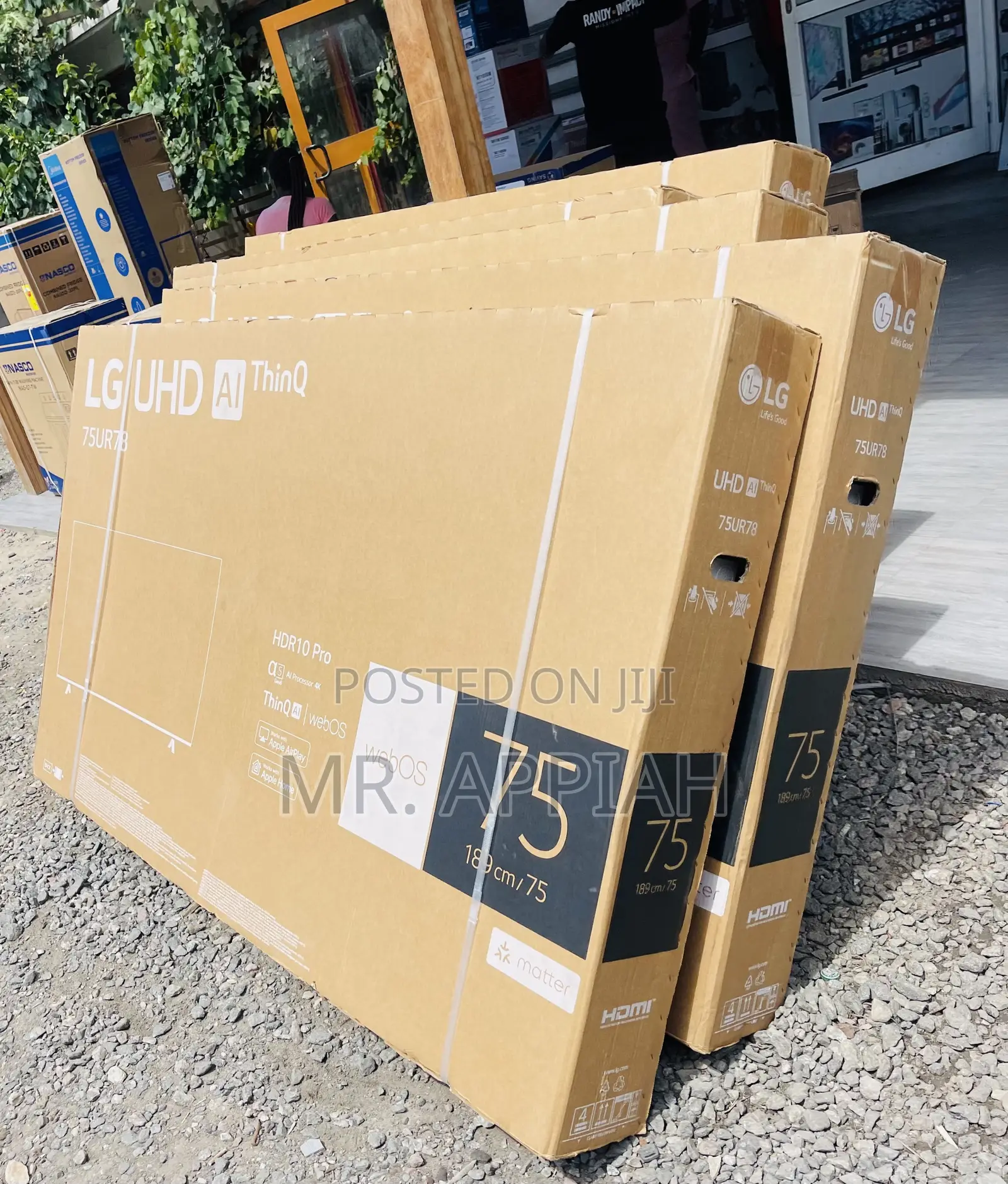 Uniquely Design Lg 75ur7800 75” Uhd Smart Electric Tv.