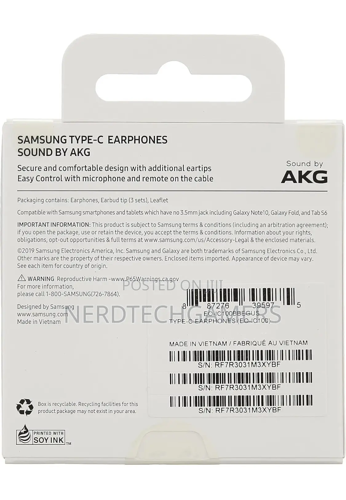 Samsung Type C Earphones