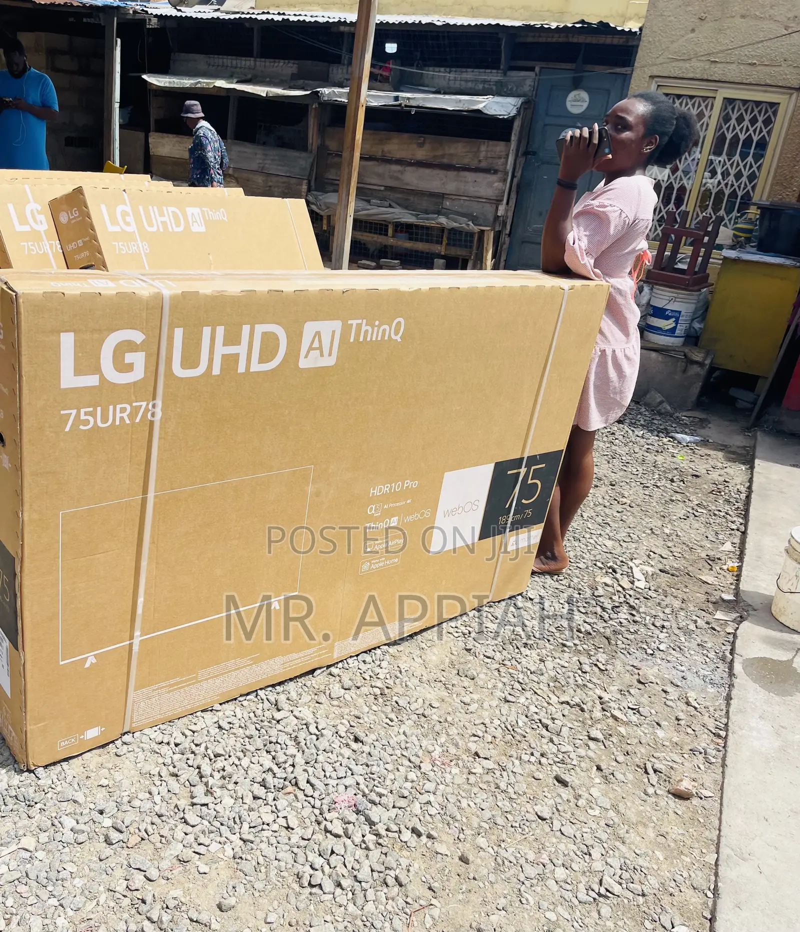 Order Unique Lg 75” Uhd Smart Electric Tv(75ur800).