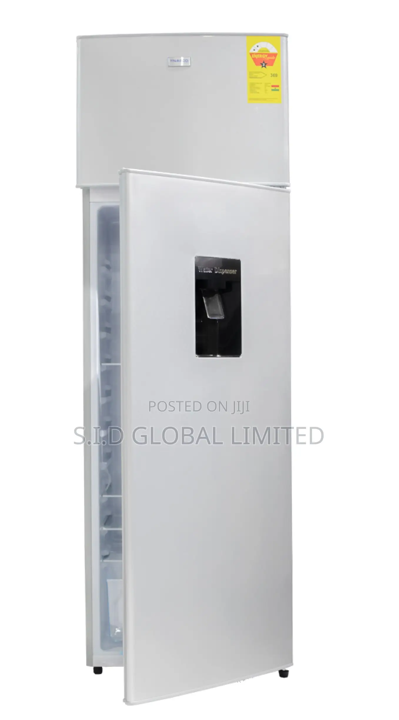 Low Noise NASCO-280LTR-TOP-MOUNTED-FREEZER-NASF2-320FLD