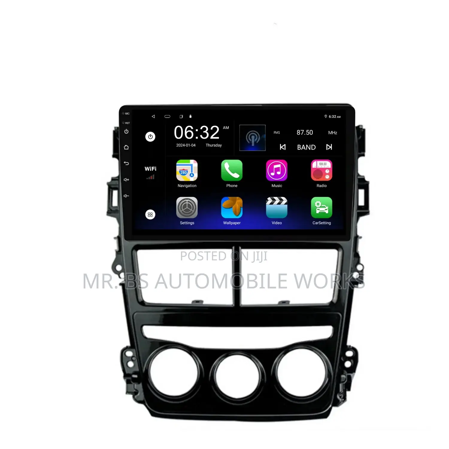 Toyota Yaris Android DVD 2018 to 2019