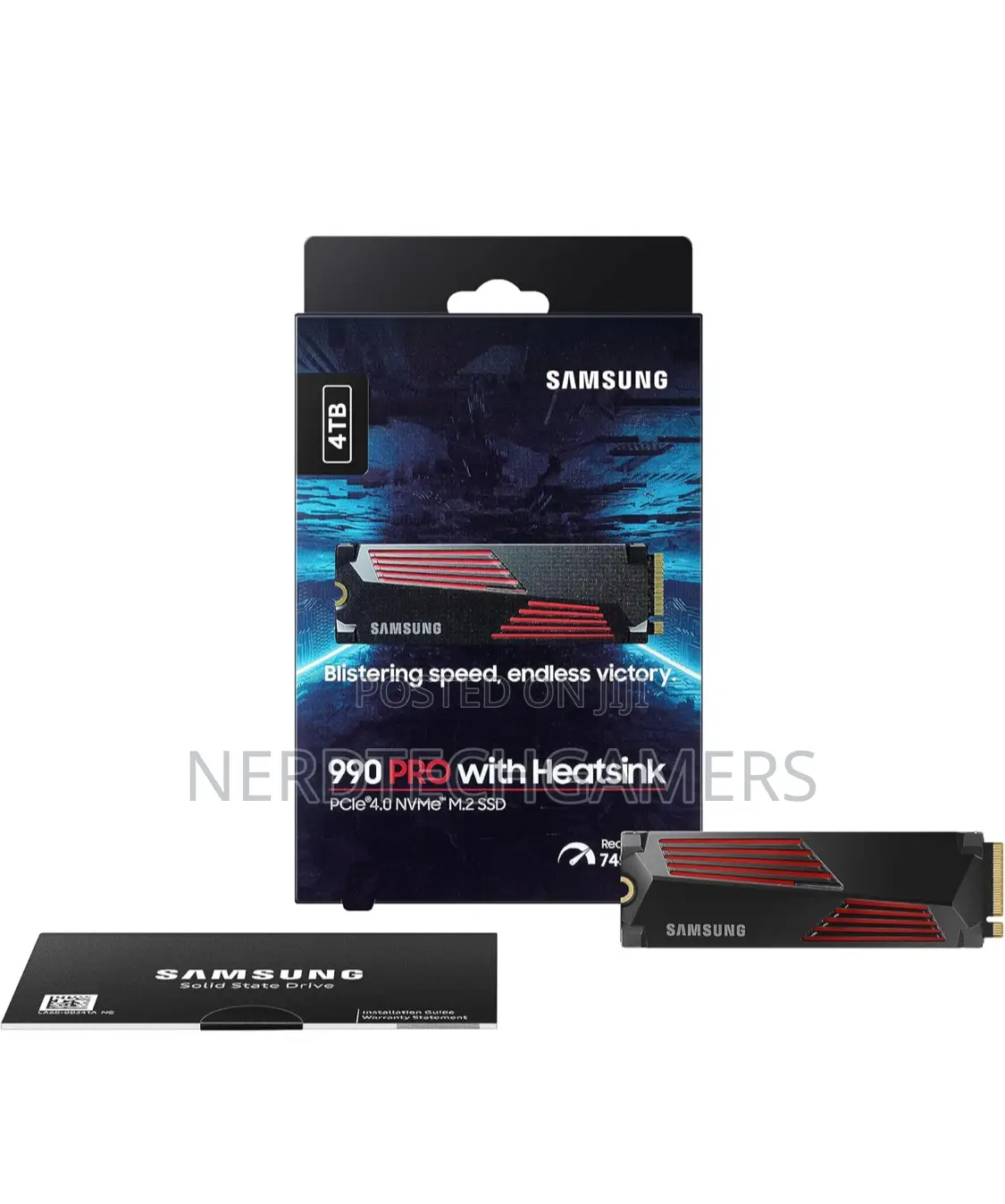 SAMSUNG 990 PRO SSD 4TB Pcie 4.0 M.2 2280 Internal SSD