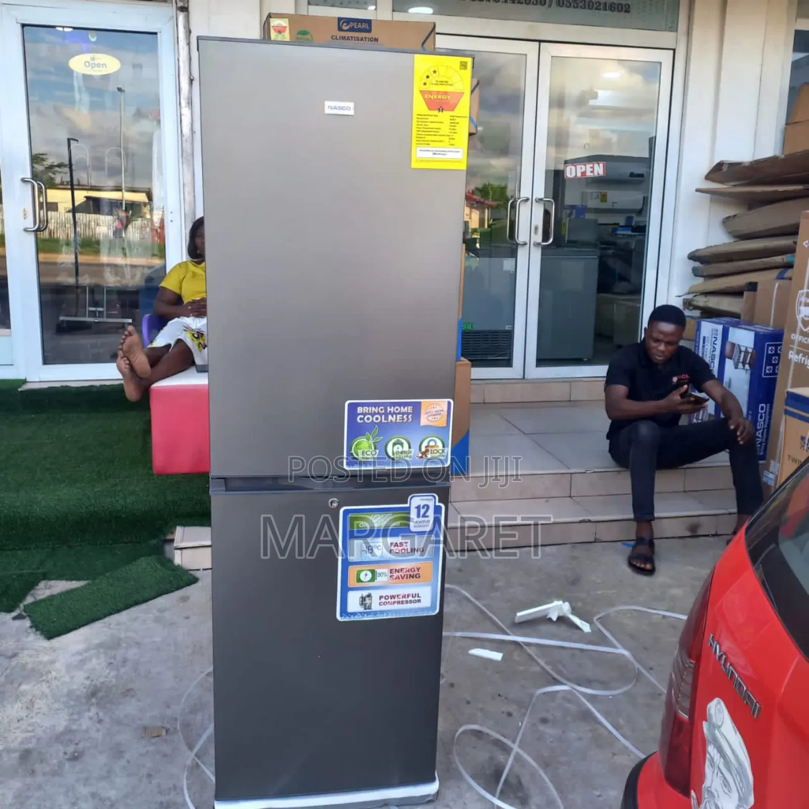 Best One Nasco 258 Littres Double Door Fridge