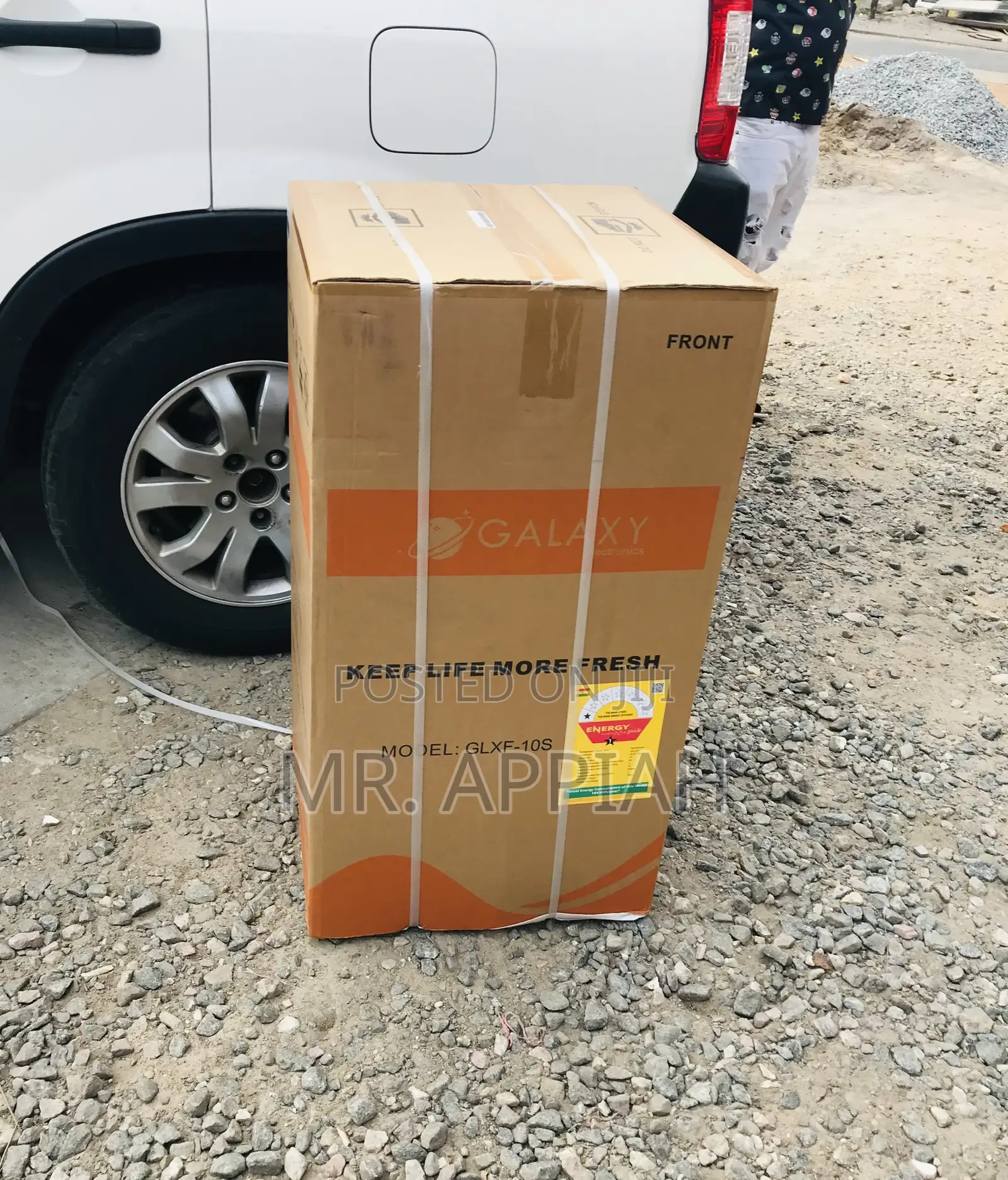 Shop Galaxy Single Door Table Top Fridge(Gray).