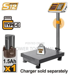 Cordless Scale 100kg Ingco