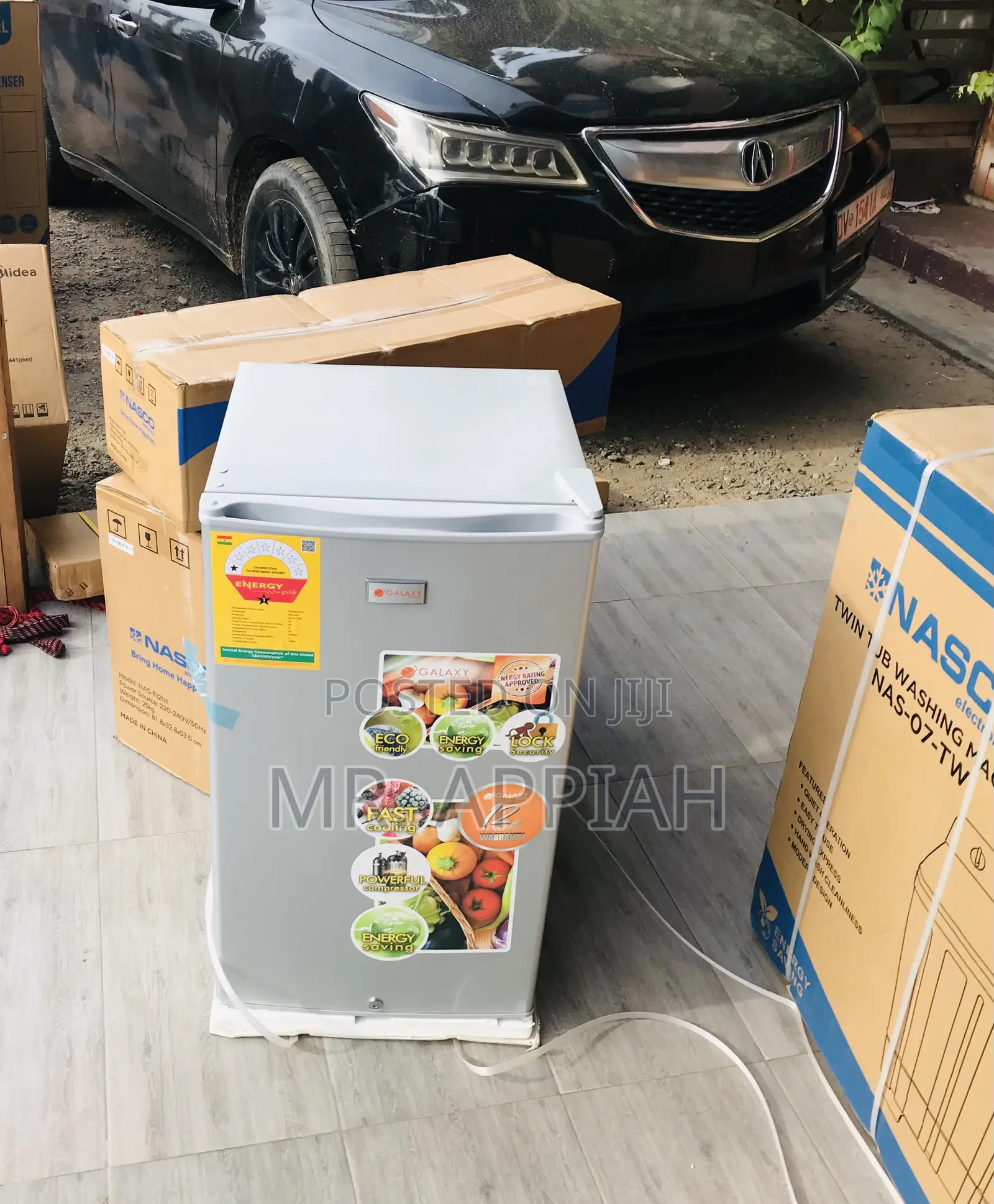 Shop Original Galaxy Single Door Table Top Fridge.