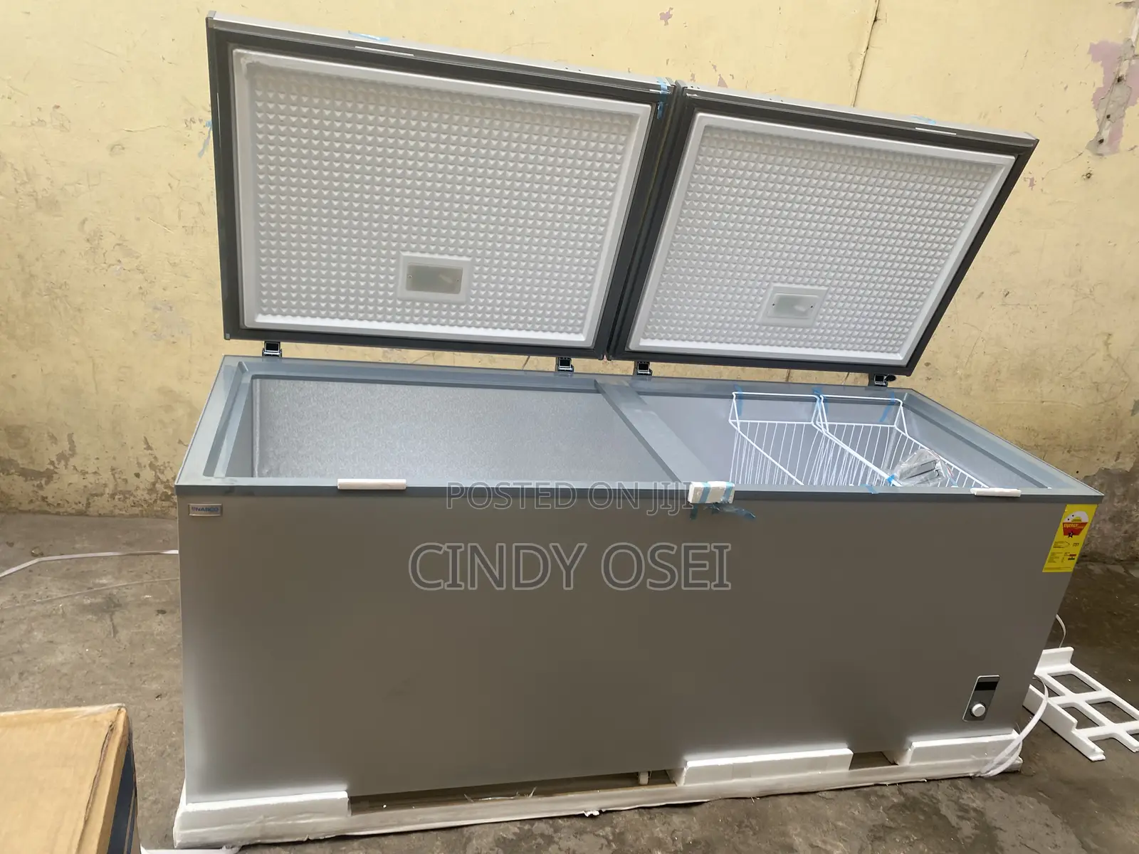 Foxy Nasco 800liters Double Door Chest Freezer