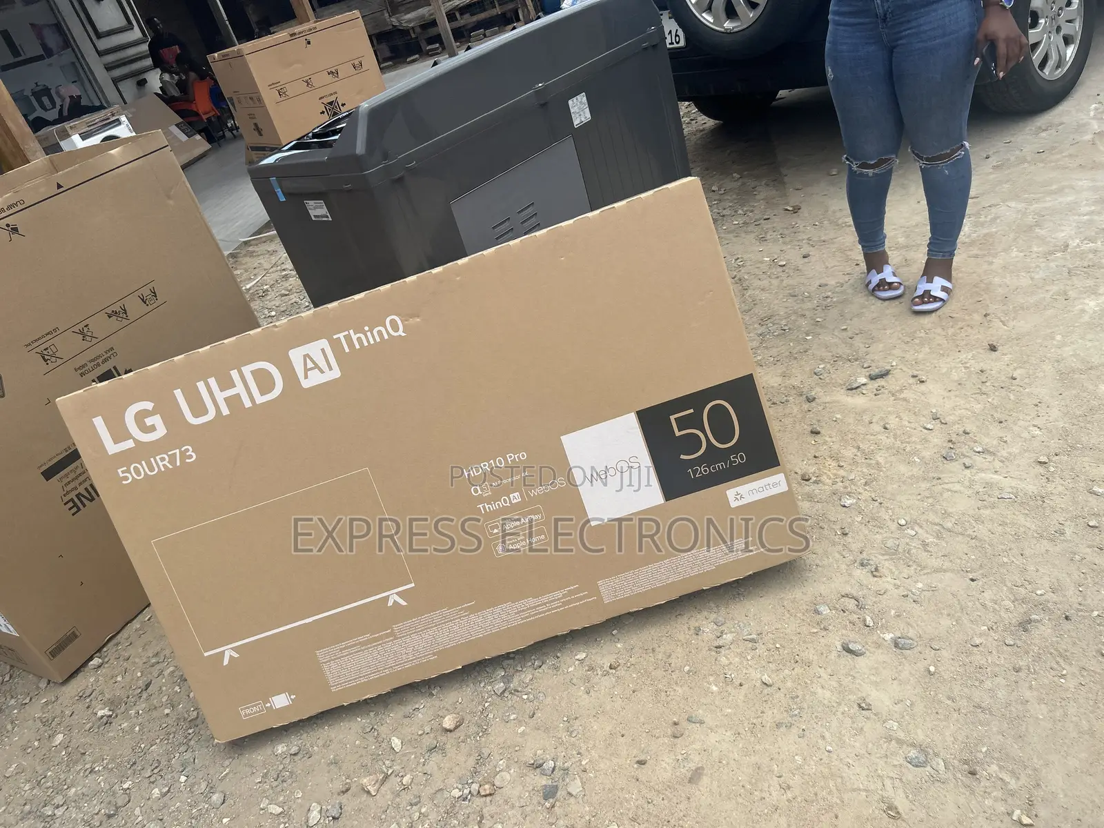 Smarter View UHD Smart Lg 50”UR73