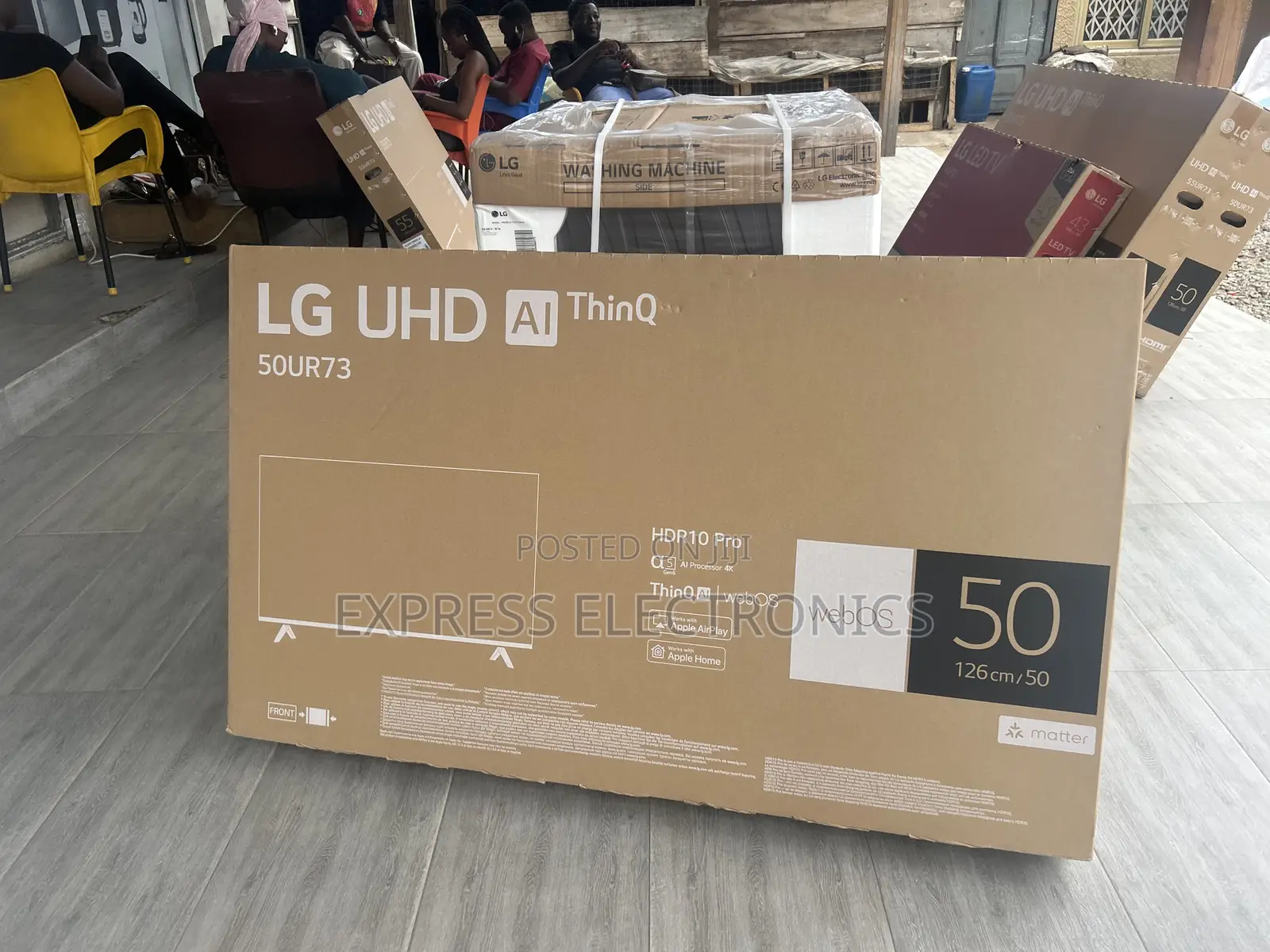 Best Buy for Less LG UHD Smart Lg 50”UR73