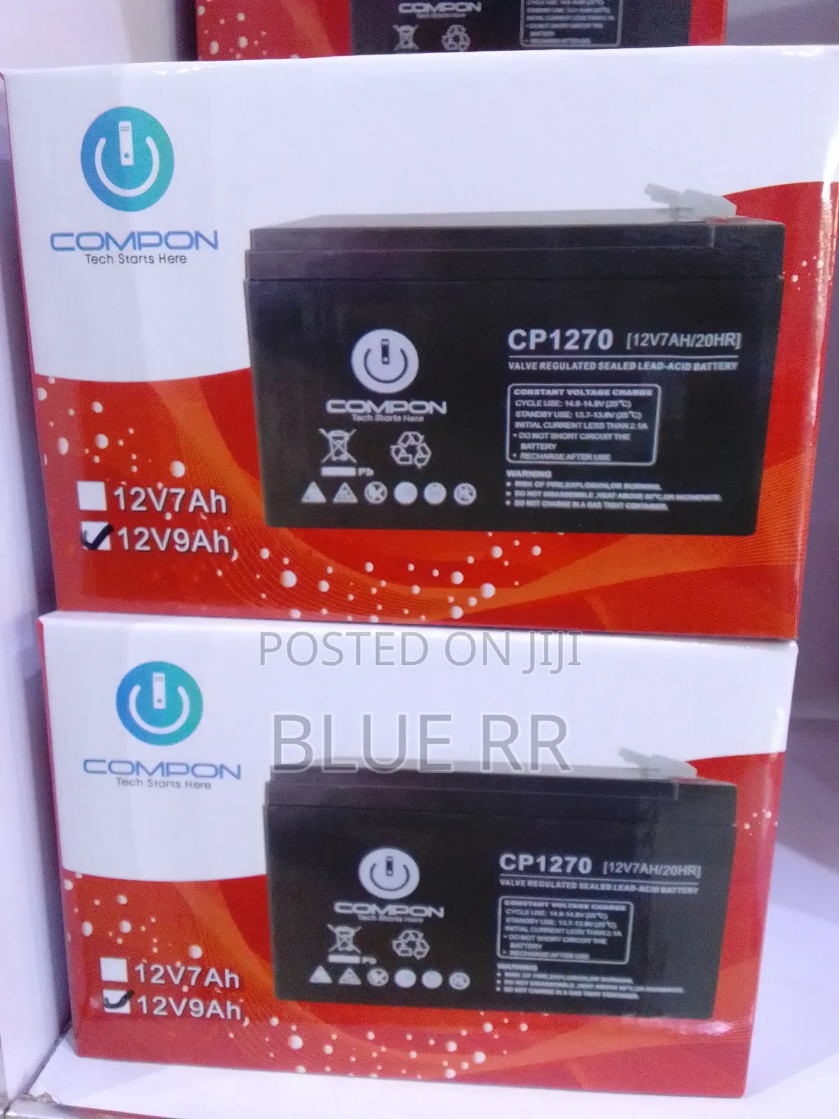 12v 9 Ups Battery