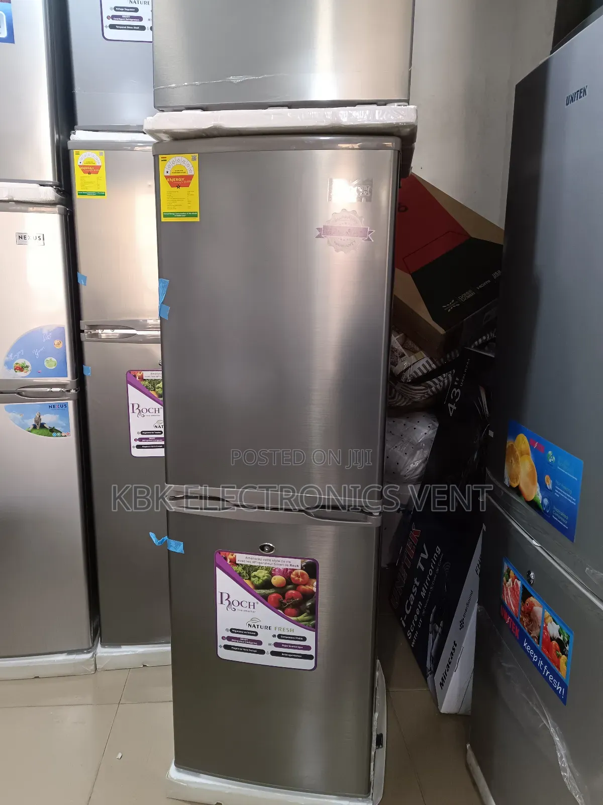 Roch Rfr200b(140ltr) Double Door Refrigerator