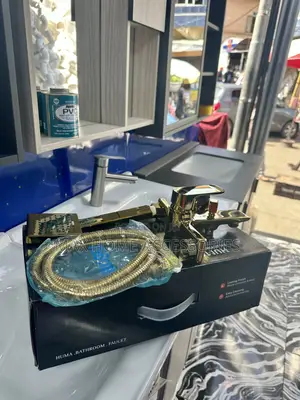 Gold Telephone Shower