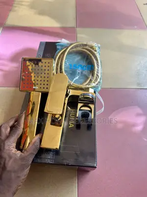 Gold Telephone Shower