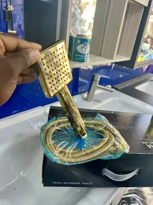 Gold Telephone Shower