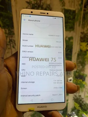 New Huawei P smart 64 GB Gold