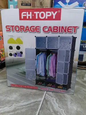 Plastic Wardrobe (12 Cube)