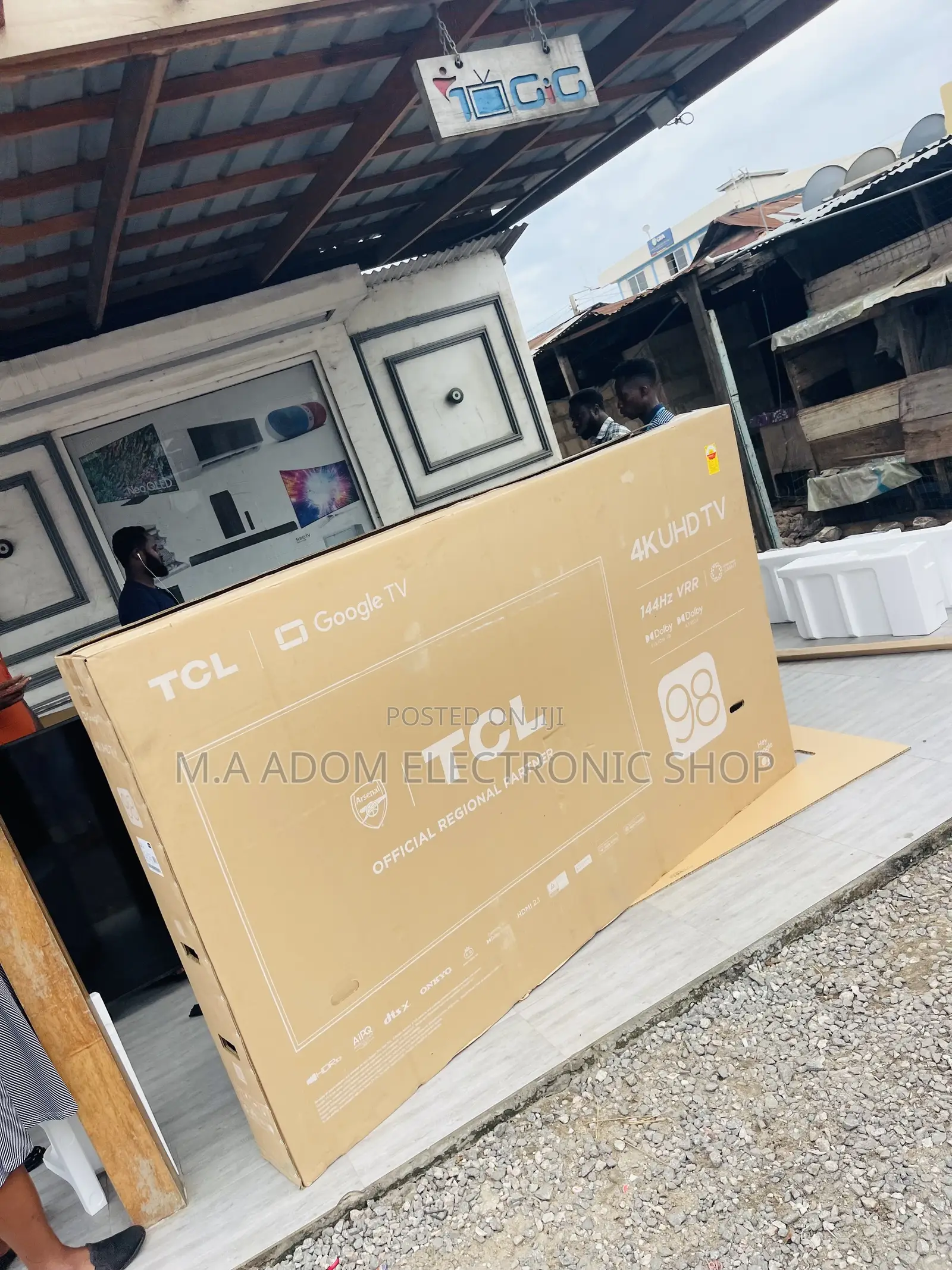 High Quality TCL 98P745 98 Inch Uhd Smart Android Tv.
