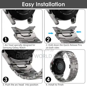 Kek Titanium Stainless Steel Strap 4 Samsung Watch 3 4 5 6 7