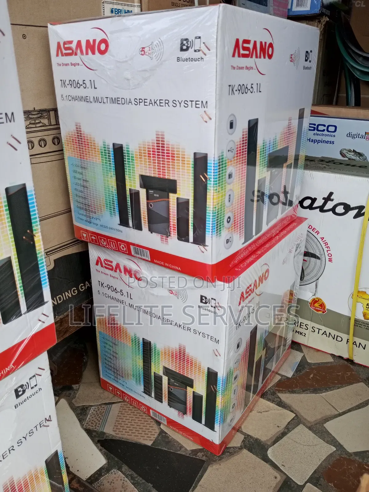 Asano Bluetooth Speaker 5.1 Channels