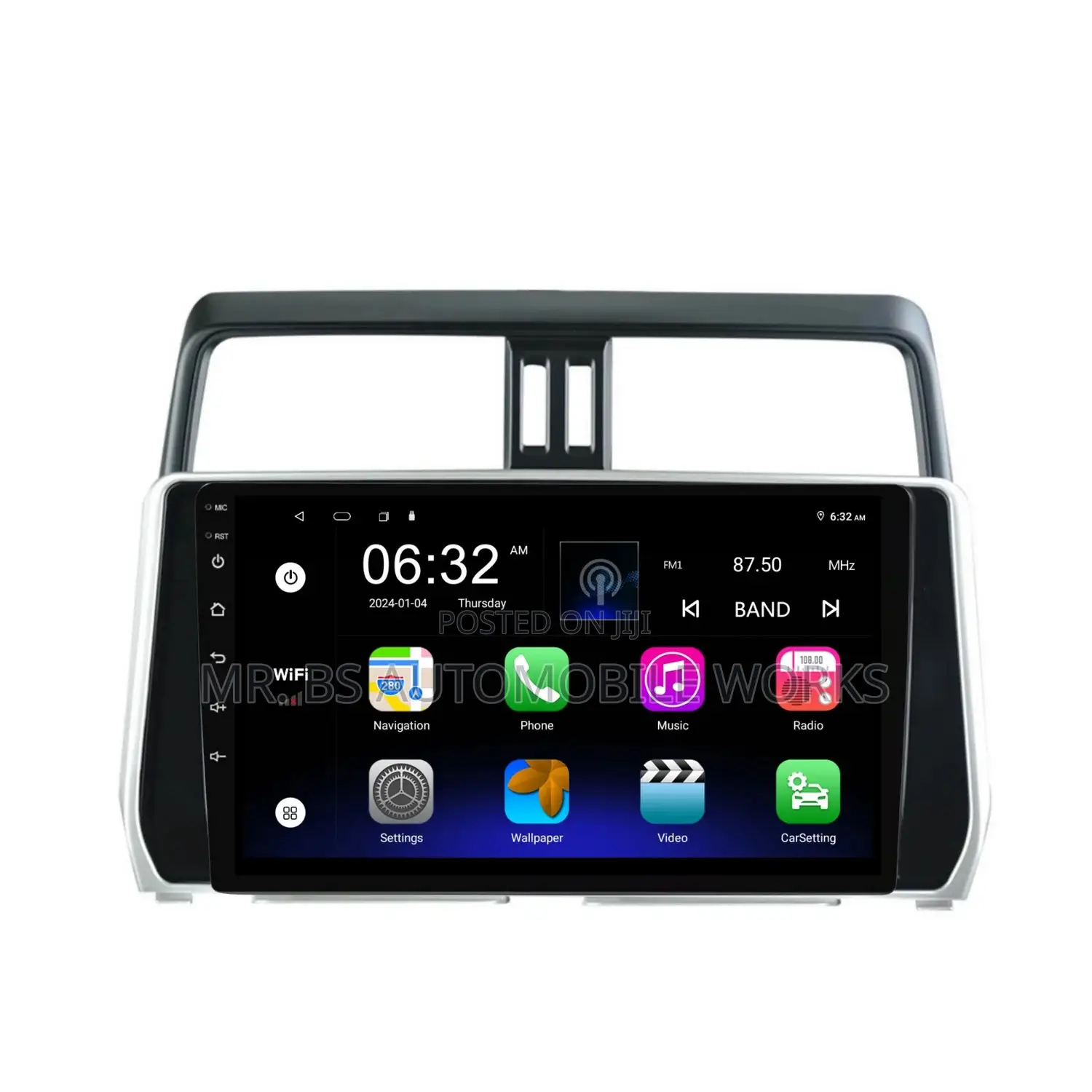 Toyota Land Cruiser Prado Android Dvd 2018 To 2020