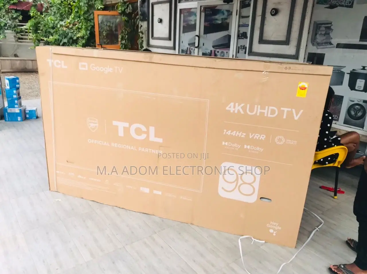 Newly in Stock-Tcl’S UHD TV