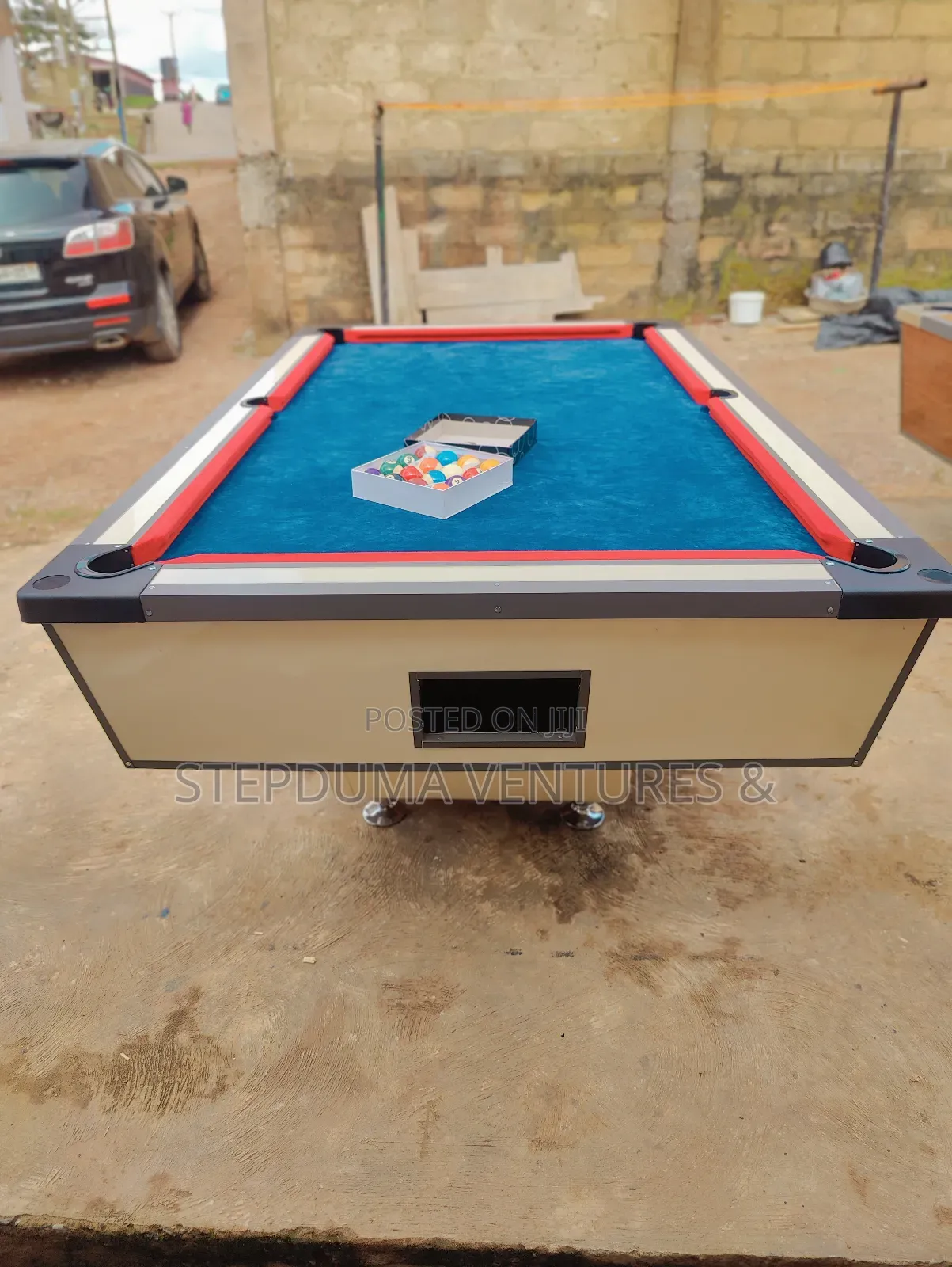 Normal Snooker(Not Coins Operated) With Freebies Items