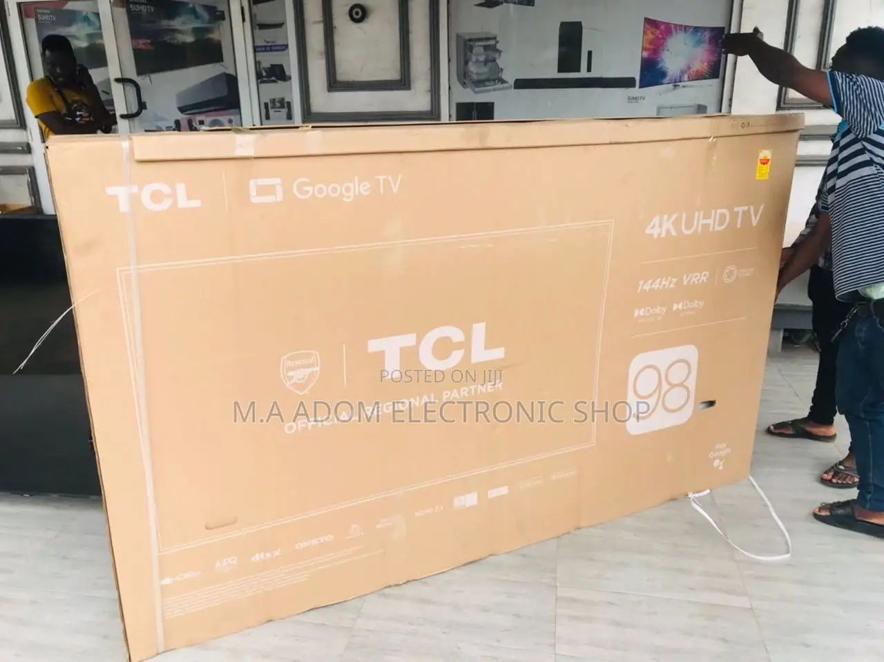 Beauty of UHD TV With TCL 98”Inch
