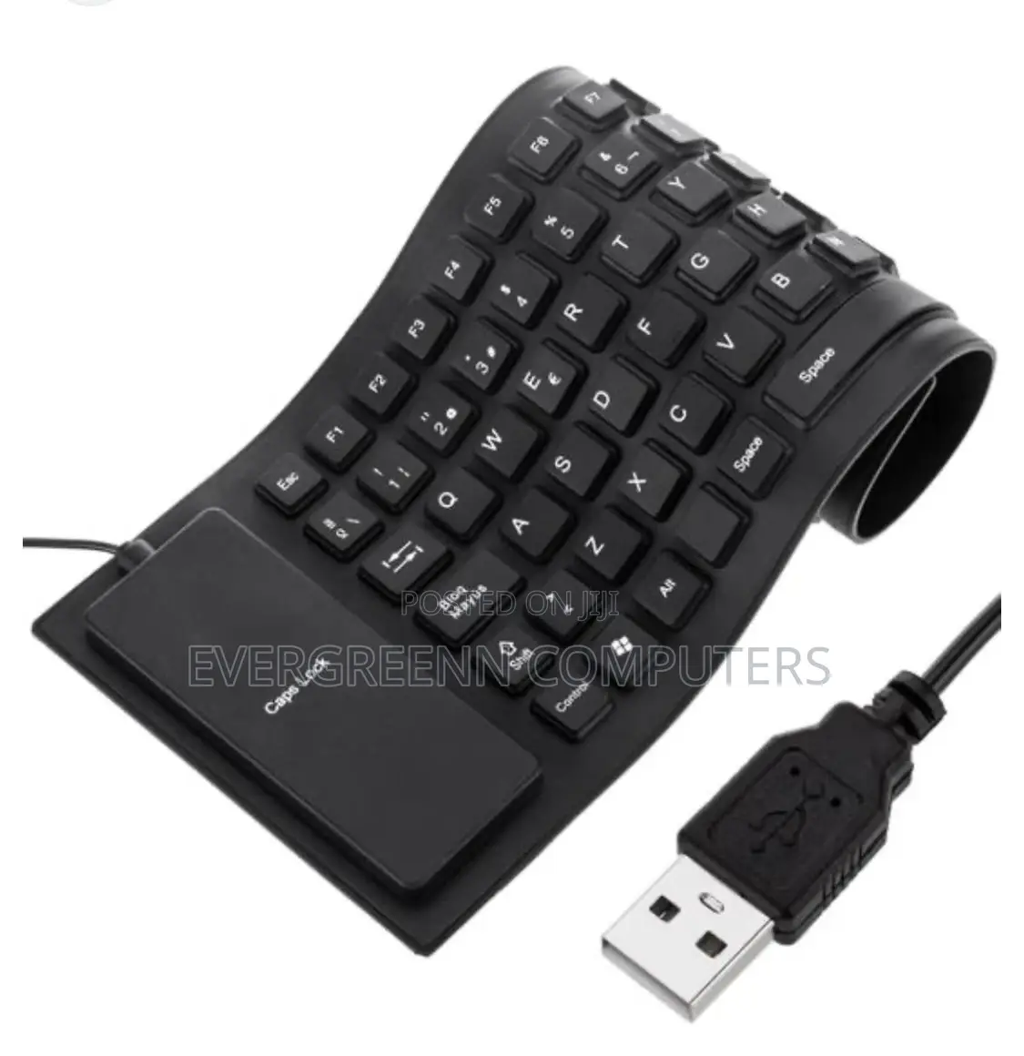 Flexible Keyboard for All Laptops and Desktop