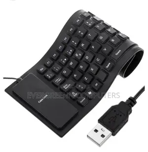 Flexible Keyboard for All Laptops and Desktop