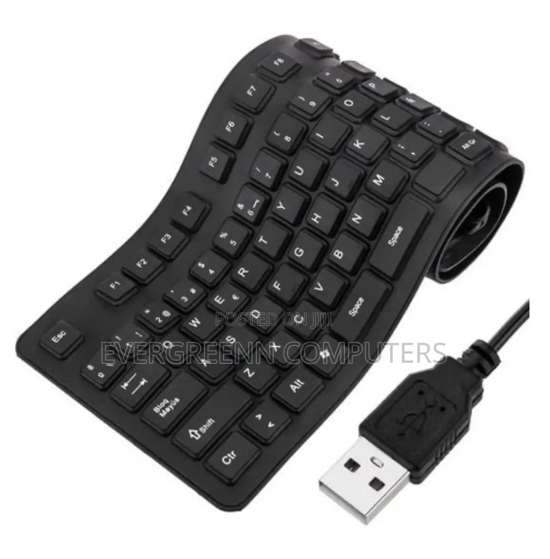 Flexible Keyboard for All Laptops and Desktop