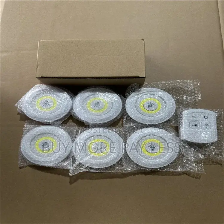 3piece Led Wall Sticker Light. Wireless Battery Operated