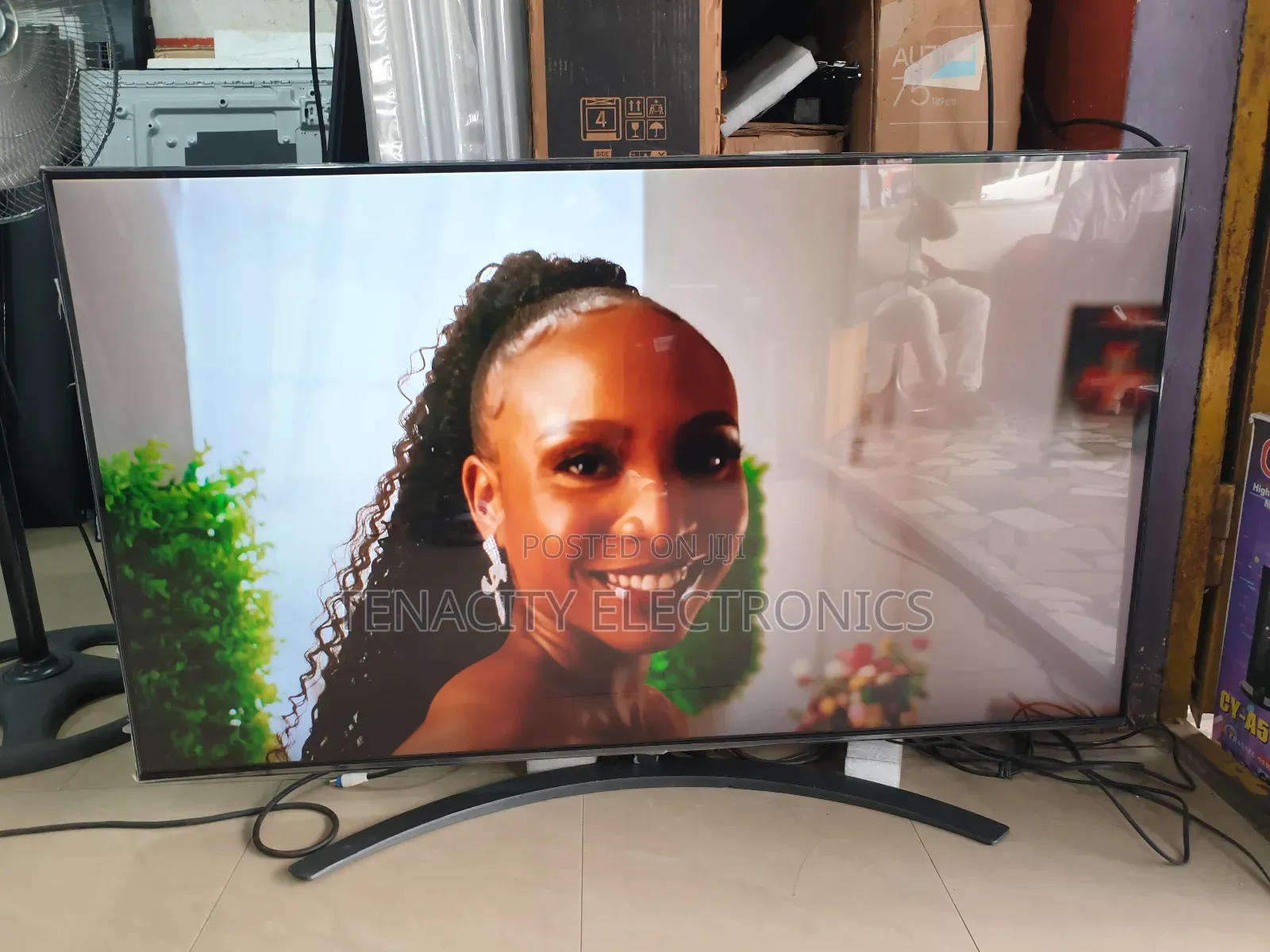 55"Edgeless LG Nanocell Uhd HDR Smart Satellite TV