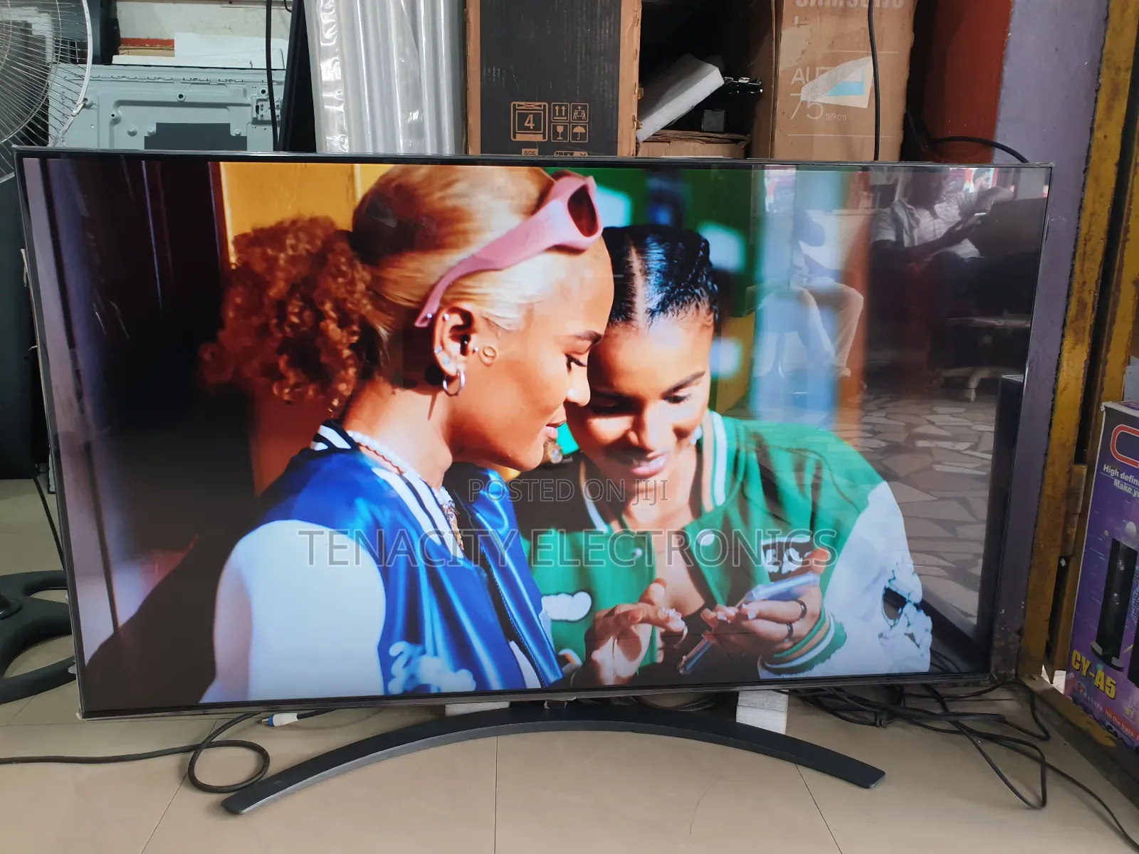 55"Edgeless LG Nanocell Uhd HDR Smart Satellite TV