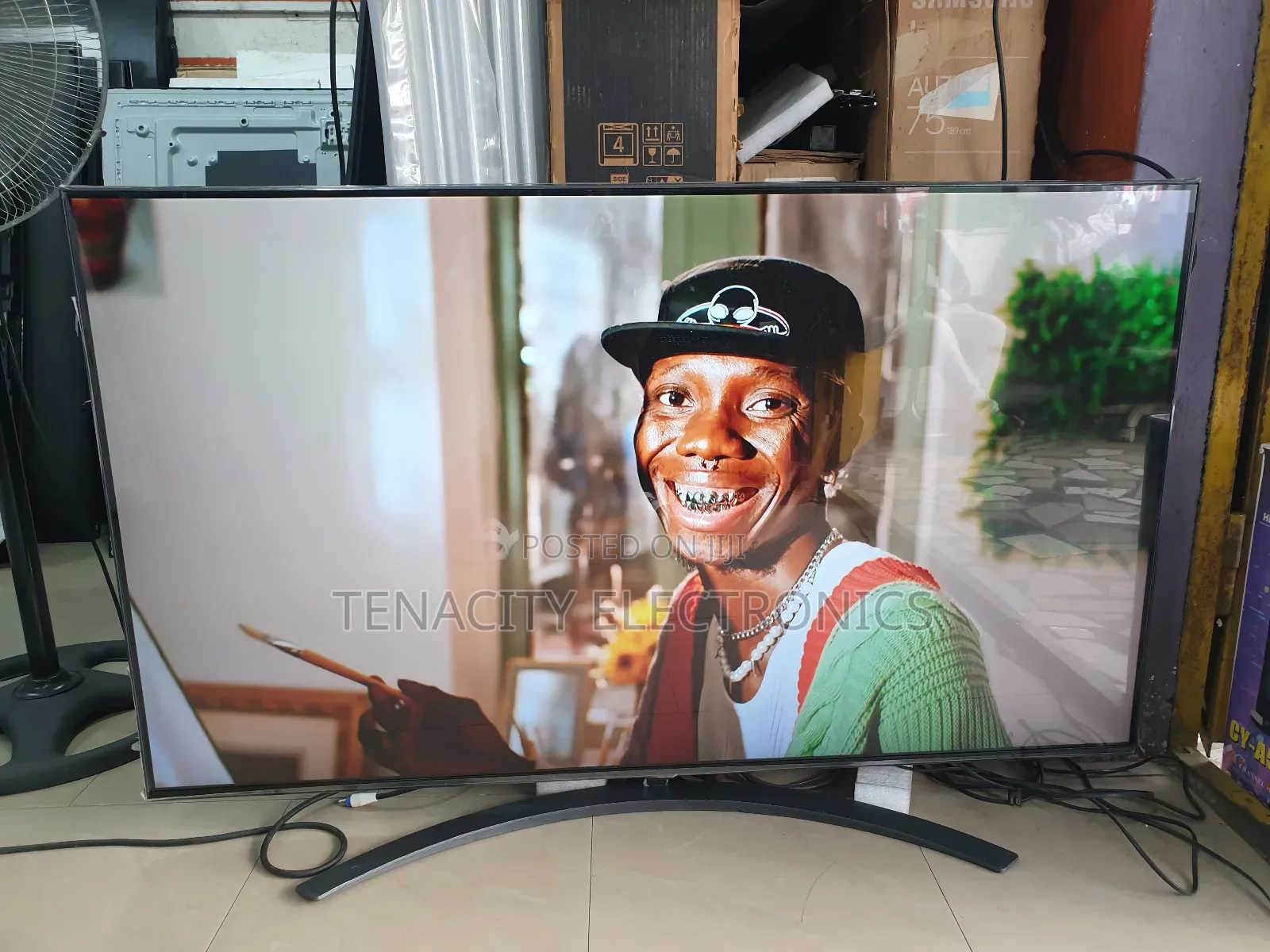 55"Edgeless LG Nanocell Uhd HDR Smart Satellite TV