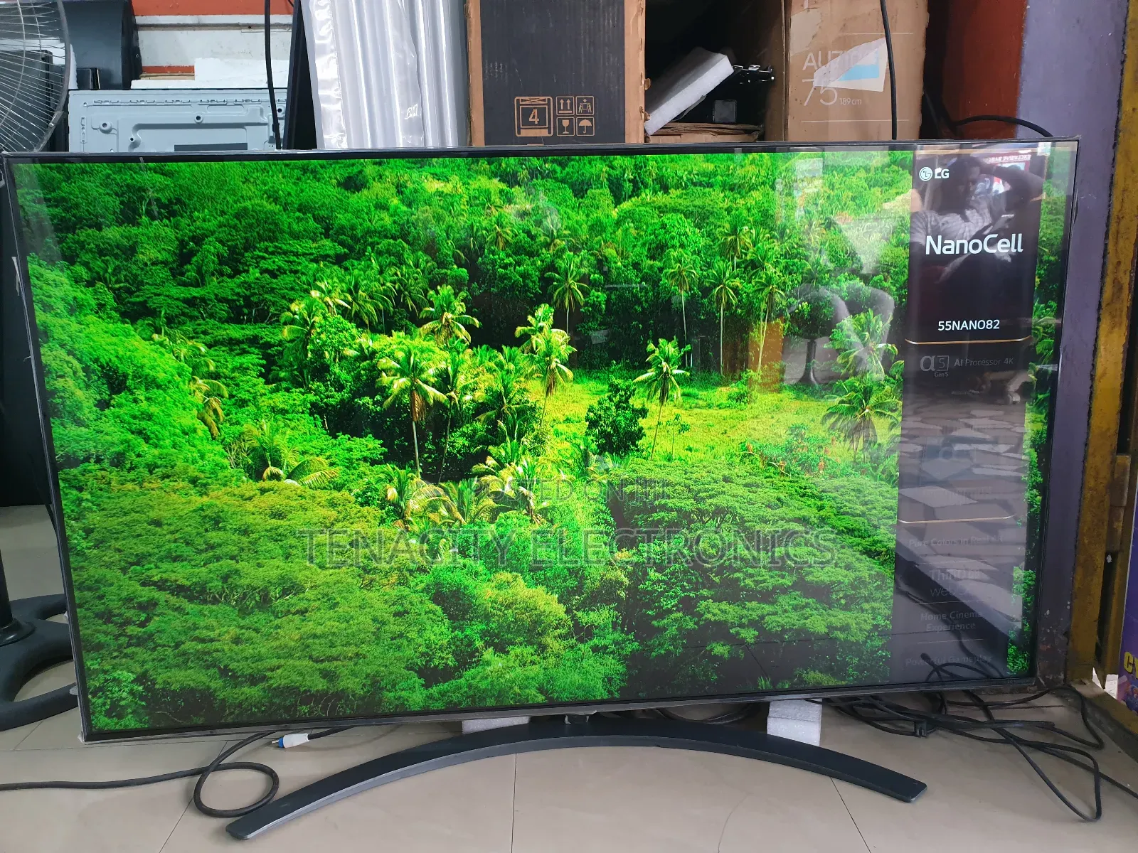 55"Edgeless LG Nanocell Uhd HDR Smart Satellite TV