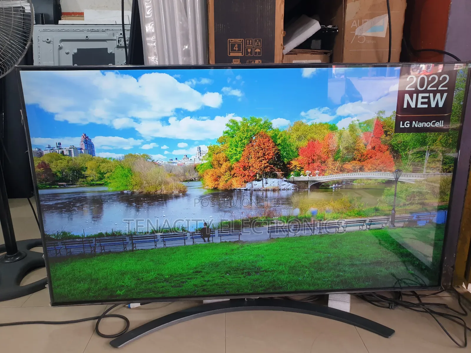 55"Edgeless LG Nanocell Uhd HDR Smart Satellite TV