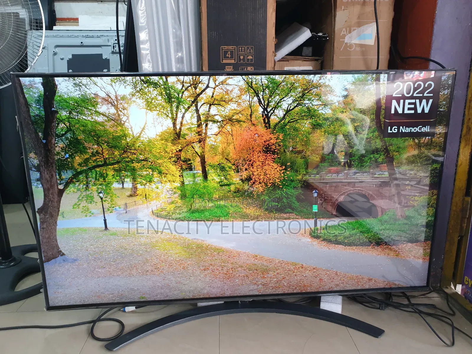 55"Edgeless LG Nanocell Uhd HDR Smart Satellite TV