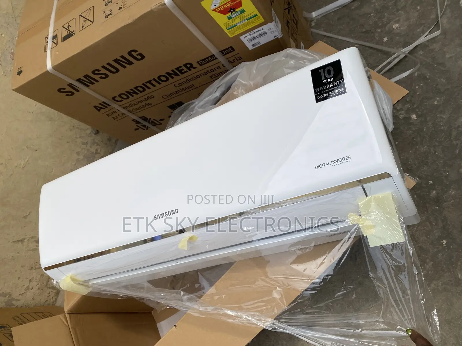 Zingy Samsung Inverter 1.5hp Split AC R410 Gas