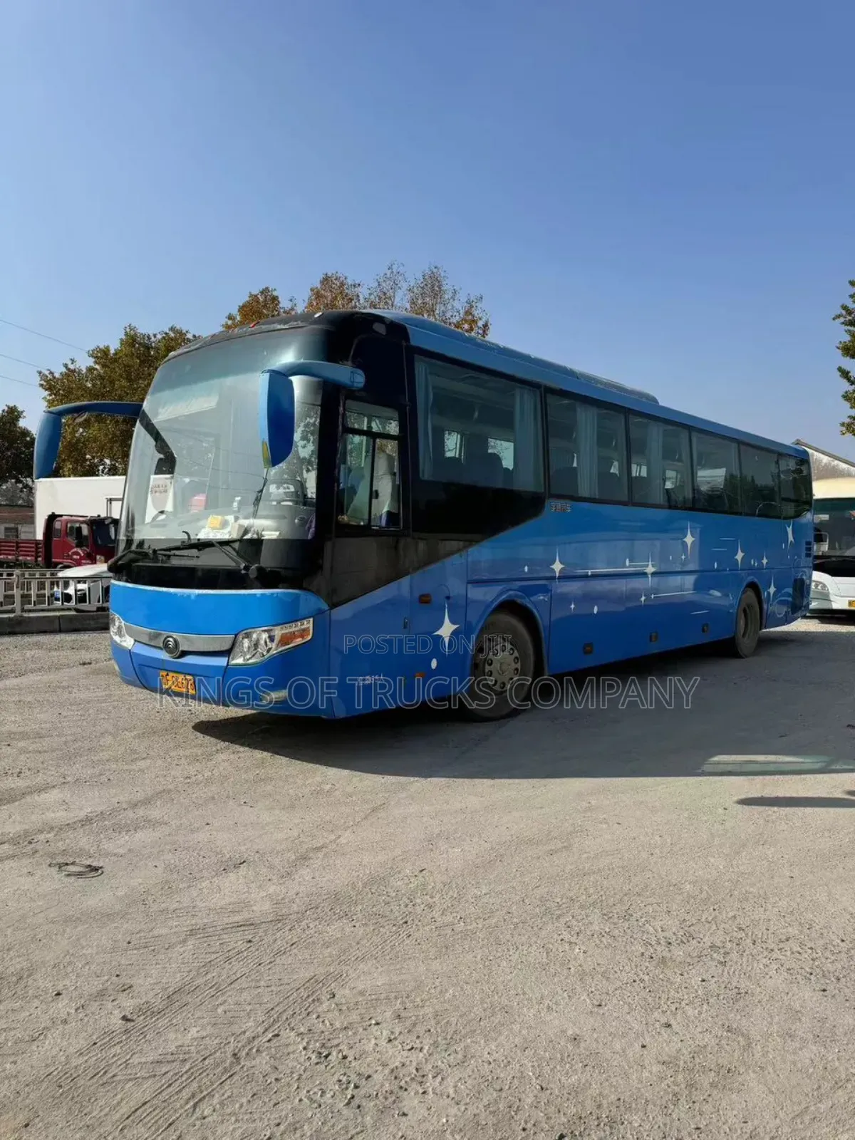 Yutong ZK6127HS 2017 Blue