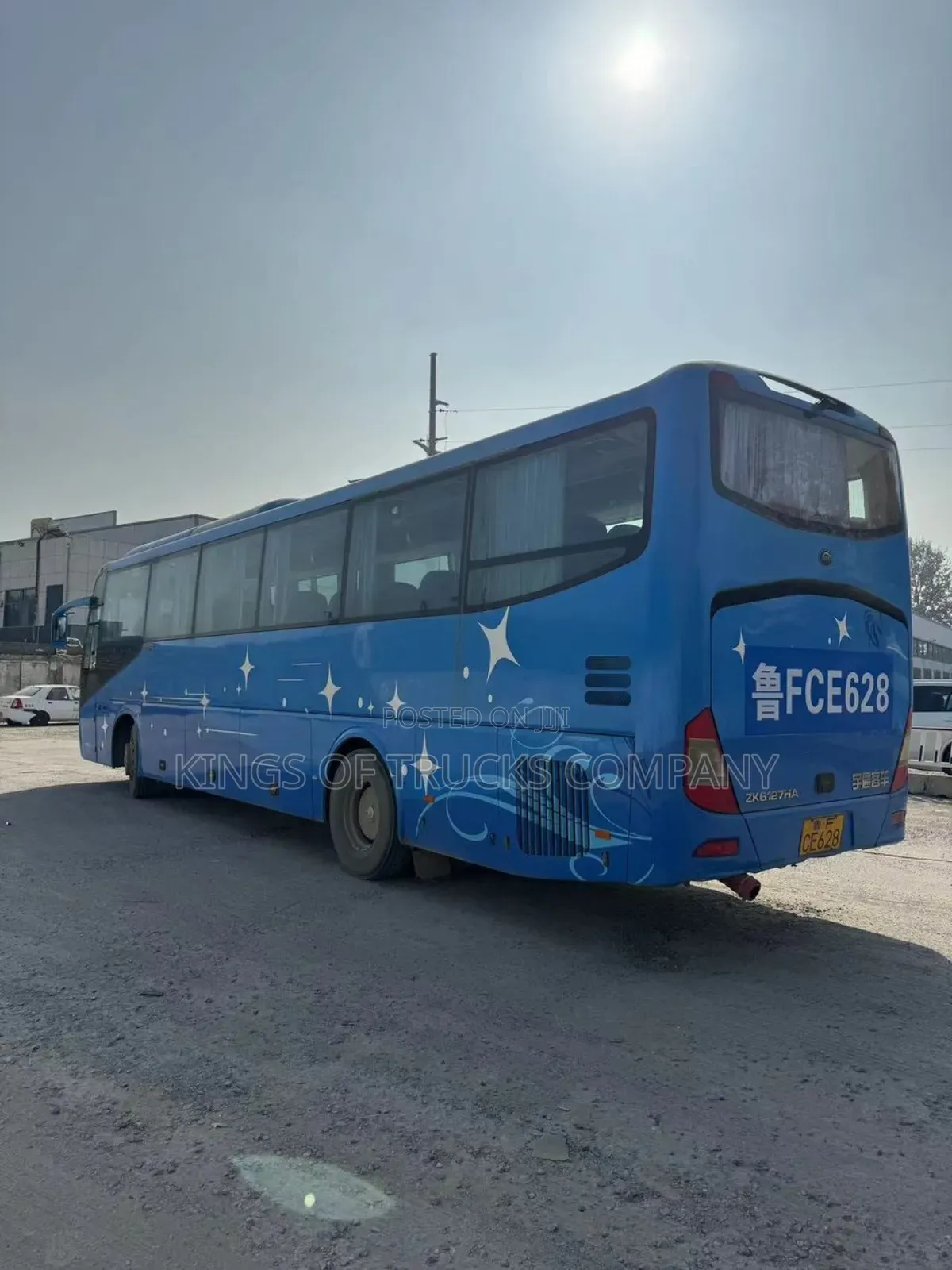 Yutong ZK6127HS 2017 Blue