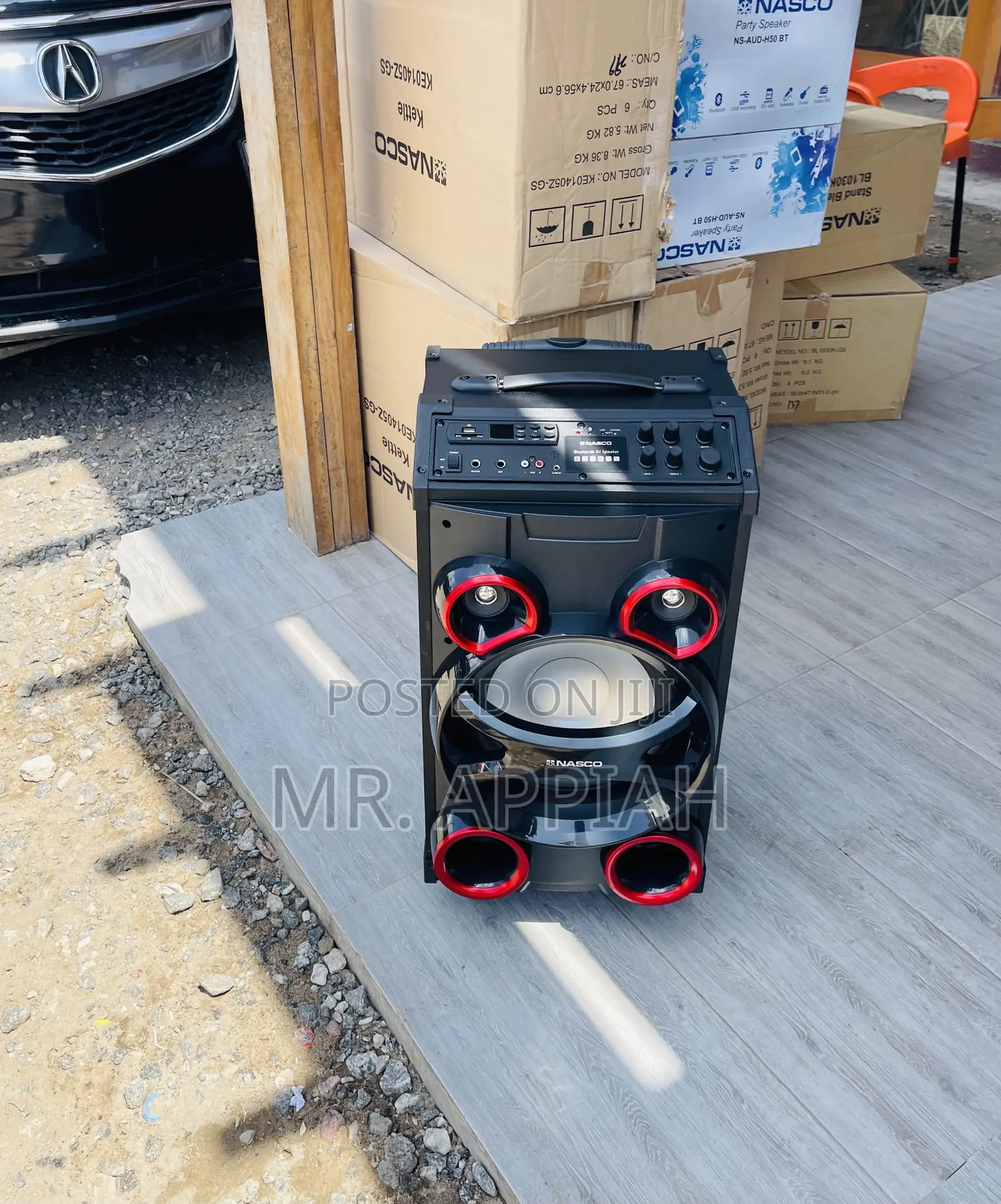 Classic Design Nasco 130watt Audio Bluetooth Speaker.