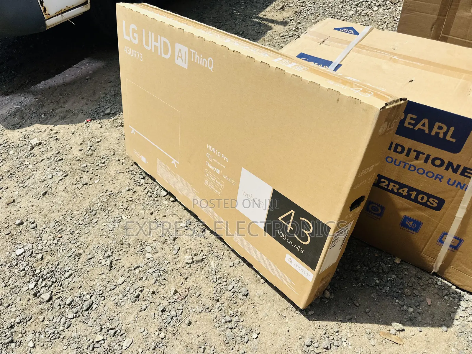 Unlimited Entertainment UHD Smart LG 43”UR73