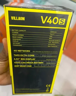 New Villaon V40s 64 GB Black