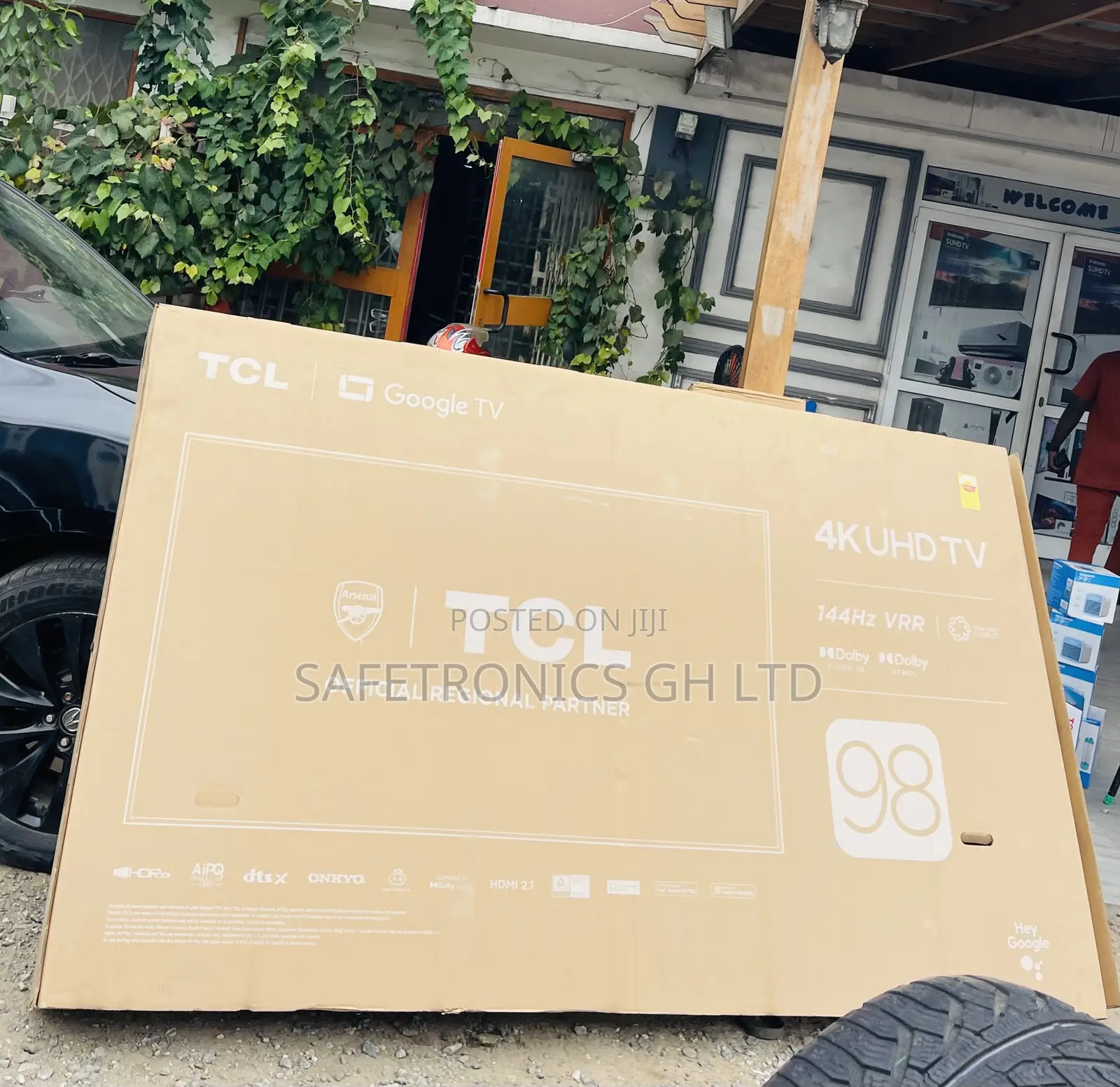 Choose Smart P735 LED TCL 98 Inch Sleek Tv