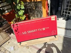 Enhance Clear FHD Smart Lg 43”LM63