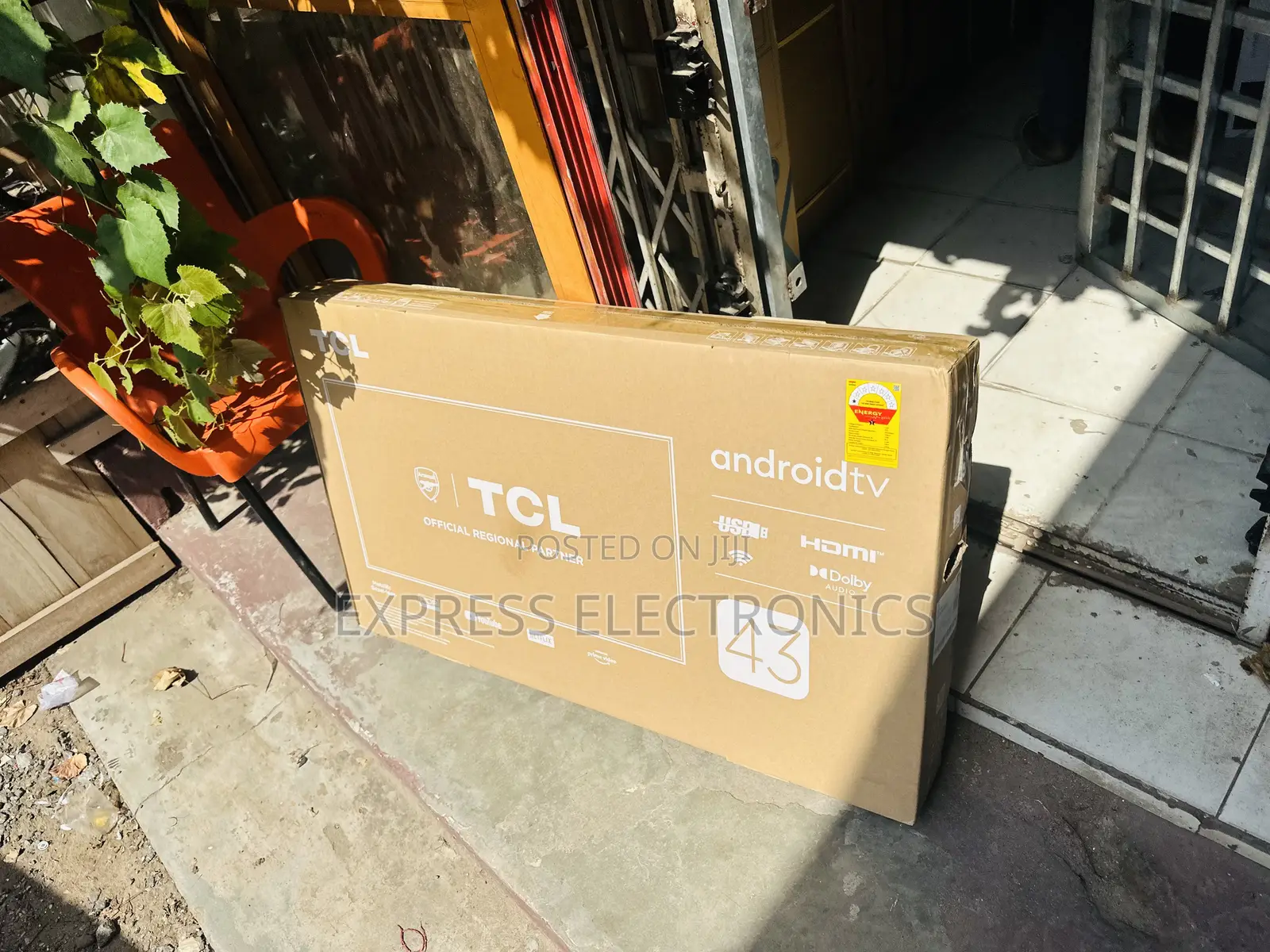 43”S54000 FHD Smart Android Satellite TCL Tv
